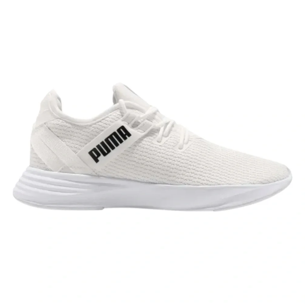PUMA Radiate XT White Athletic Sneakers with Black Details Size 7.5 Women - Picture 10 of 11
